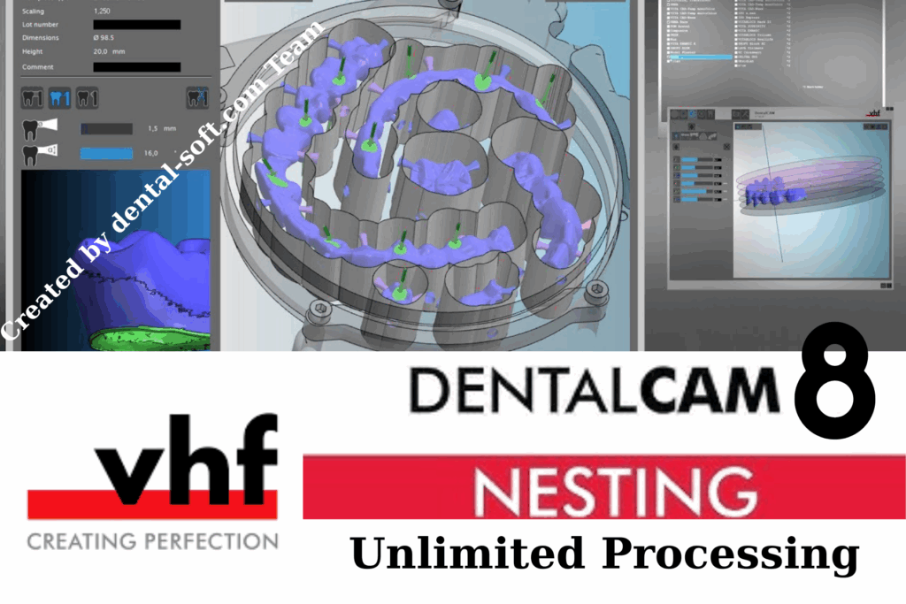 DentalCAM VHF version8 Lifetime License